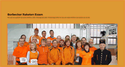 Desktop Screenshot of borbecker-raketen.de