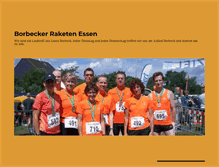 Tablet Screenshot of borbecker-raketen.de